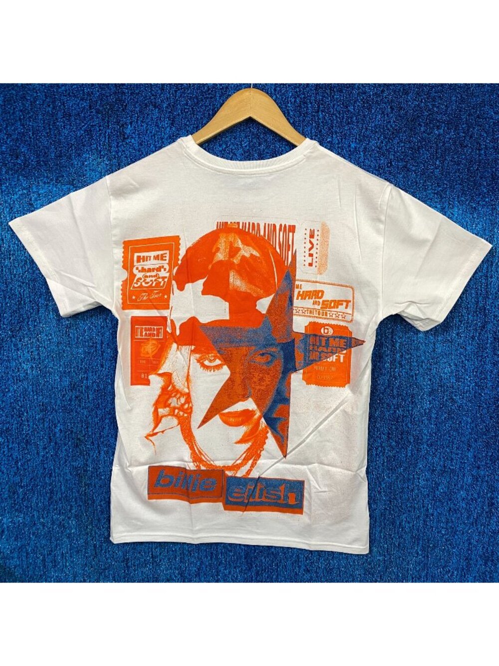 Billie Eilish Hit Me Hard And Soft Tour Popstar T-shirt Size Small